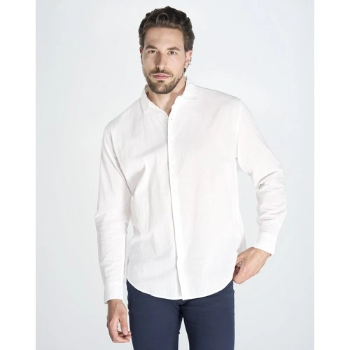 COMPRAR CAMISA EN MANGA LARGA CON BOTON REF SHATULUM JHK