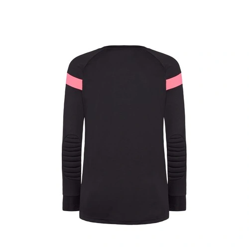 COMPRAR CAMISETA DE PORTERO DE MANGA LARGA CON CODERAS ACOLCHADAS REF LEGENDGLA JHK - Black Fucsia Fluor Back