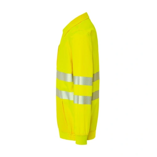 cazadora con cremallera de sarga y cintas reflectantes 200gms jhk ref hv08u00