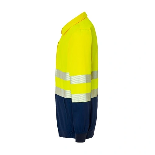 cazadora con cremallera de sarga y cintas reflectantes 200gms jhk ref hv08u00