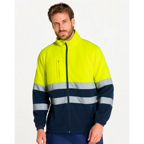 chaqueta polar de poliester con reflectante 280gms jhk ref hv06u00