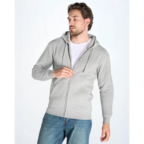 COMPRAR SUDADERA CON CAPUCHA Y CREMALLERA COMPLETA REF SWUAHOOD240 JHK