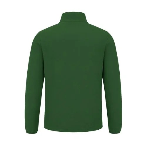 Chaqueta bicapa cremallera entera bolsillos pecho laterales forro polar jhk ref JTSOFTJAC - Bottle Green Back