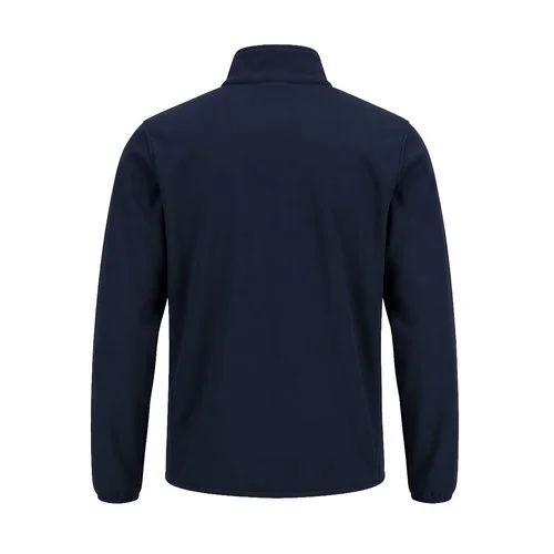 Chaqueta bicapa cremallera entera bolsillos pecho laterales forro polar jhk ref JTSOFTJAC - Navy Back