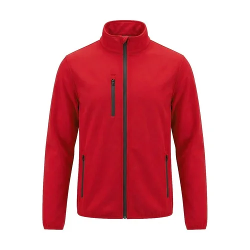 Chaqueta bicapa cremallera entera bolsillos pecho laterales forro polar jhk ref JTSOFTJAC - Red
