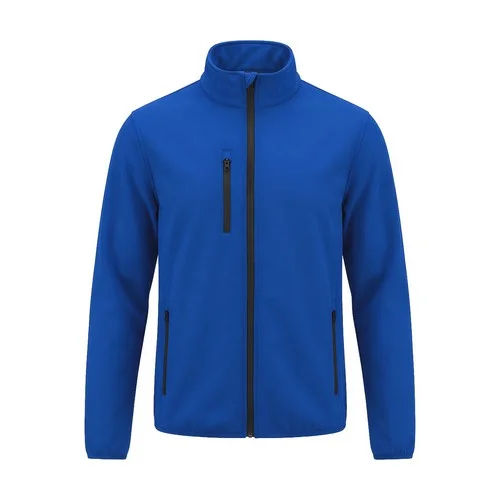 Chaqueta bicapa cremallera entera bolsillos pecho laterales forro polar jhk ref JTSOFTJAC - Royal Blue