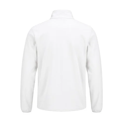 Chaqueta bicapa cremallera entera bolsillos pecho laterales forro polar jhk ref JTSOFTJAC - White Back
