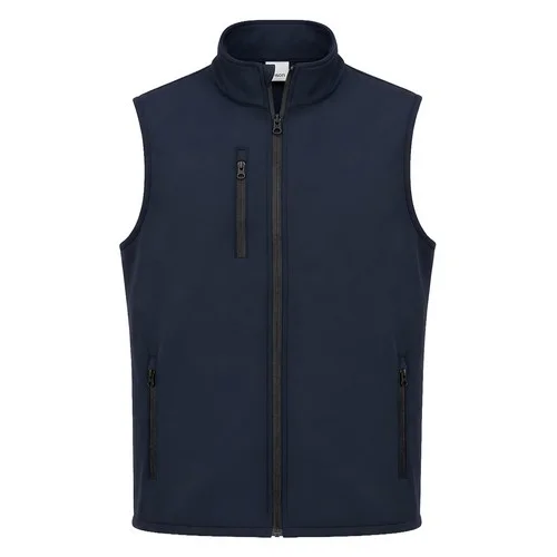 Chaleco bicapa cremallera entera bolsillos pecho laterales jhk ref JTSOFTVEST