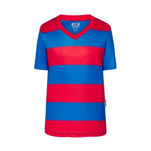 COMPRAR CAMISETA DE RAYAS HORIZONTALES DE FÚTBOL PARA NIÑO REF CELTICTSK JHK - Royal Blue Red