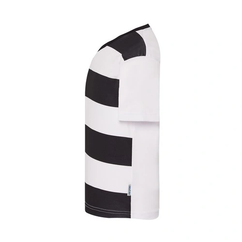 COMPRAR CAMISETA DE RAYAS HORIZONTALES DE FÚTBOL PARA NIÑO REF CELTICTSK JHK - White Black Side