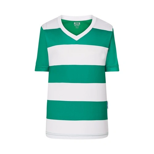 COMPRAR CAMISETA DE RAYAS HORIZONTALES DE FÚTBOL PARA NIÑO REF CELTICTSK JHK - White Green