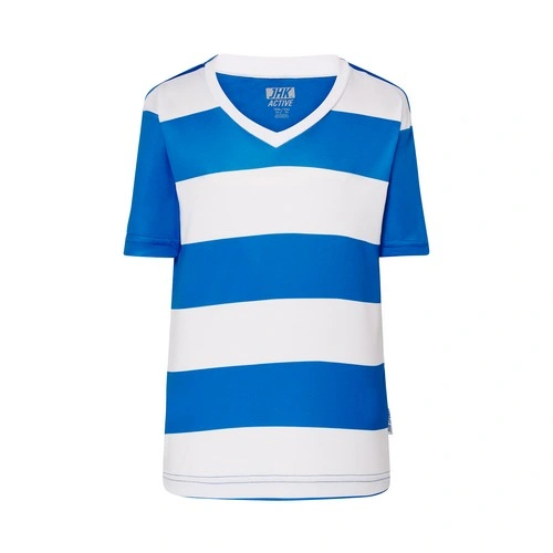 COMPRAR CAMISETA DE RAYAS HORIZONTALES DE FÚTBOL PARA NIÑO REF CELTICTSK JHK - White Royal Blue