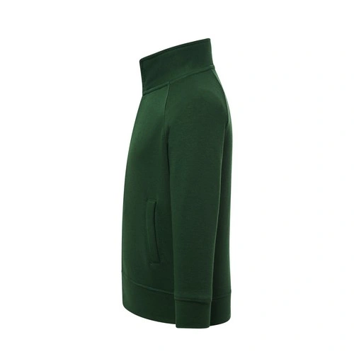 COMPRAR SUDADERA CREMALLERA INFANTIL REF SWRKFUZIP JHK - Bottle Green Side