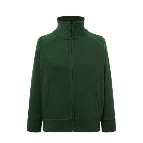 COMPRAR SUDADERA CREMALLERA INFANTIL REF SWRKFUZIP JHK - Bottle Green