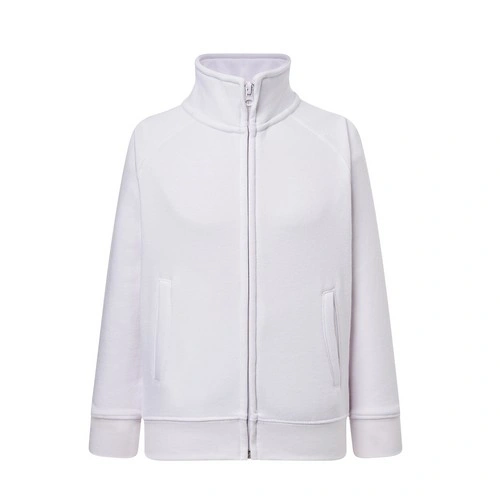 COMPRAR SUDADERA CREMALLERA INFANTIL REF SWRKFUZIP JHK - White