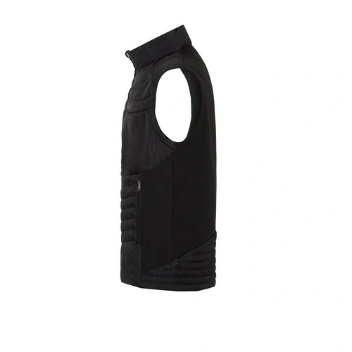 chaleco softshell acolchado con micropolar con cremallera jhk ref padvest