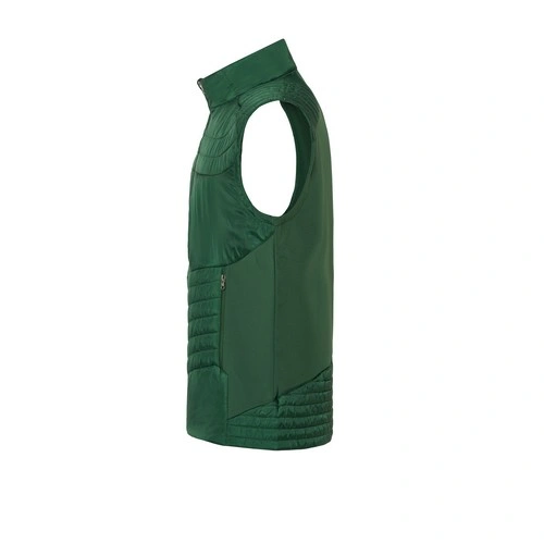 chaleco softshell acolchado con micropolar con cremallera jhk ref padvest