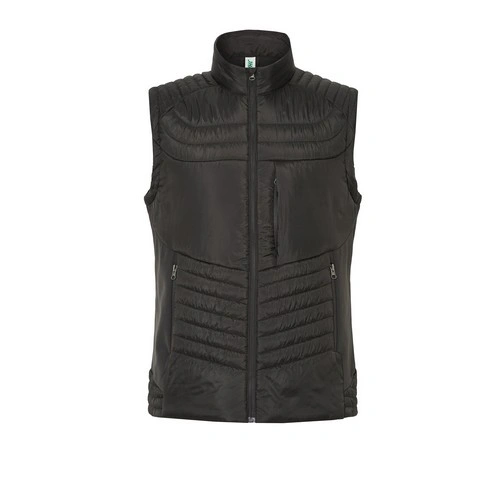 chaleco softshell acolchado con micropolar con cremallera jhk ref padvest