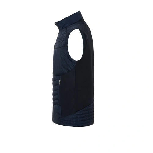 chaleco softshell acolchado con micropolar con cremallera jhk ref padvest