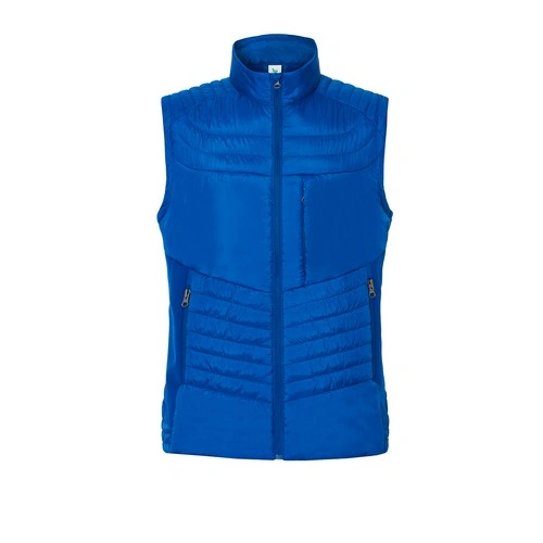 chaleco softshell acolchado con micropolar con cremallera jhk ref padvest