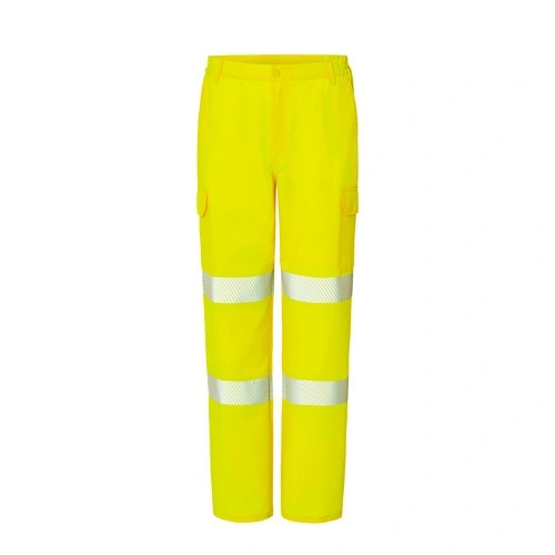 pantalon multibolsillos con cremallera reflectante 210gms jhk ref hv12u00