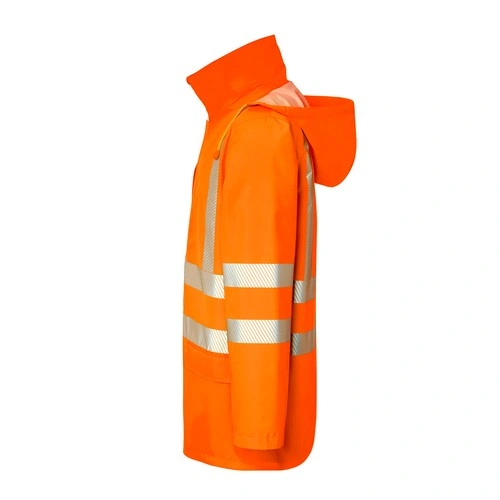 parka de poliester con capucha oculta y cintas reflectantes 180gsm jhk ref hv10u00