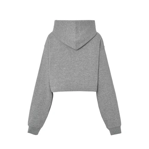 COMPRAR SUDADERA CORTA OVERSIZE CON CAPUCHA REF SWULCROP JHK
