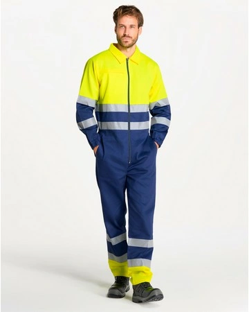 Mono de trabajo impermeable con cremallera doble