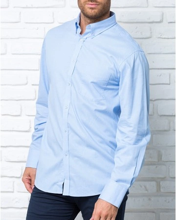 Camisa rayas largas con bolsillo