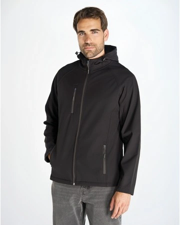 Chaqueta softshell jacked hooded