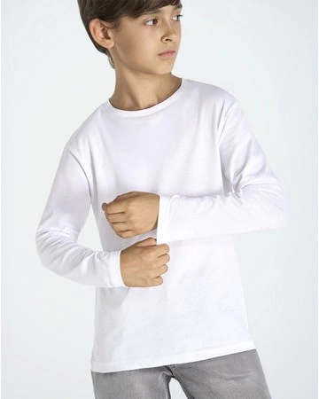 Camiseta infantil manga larga